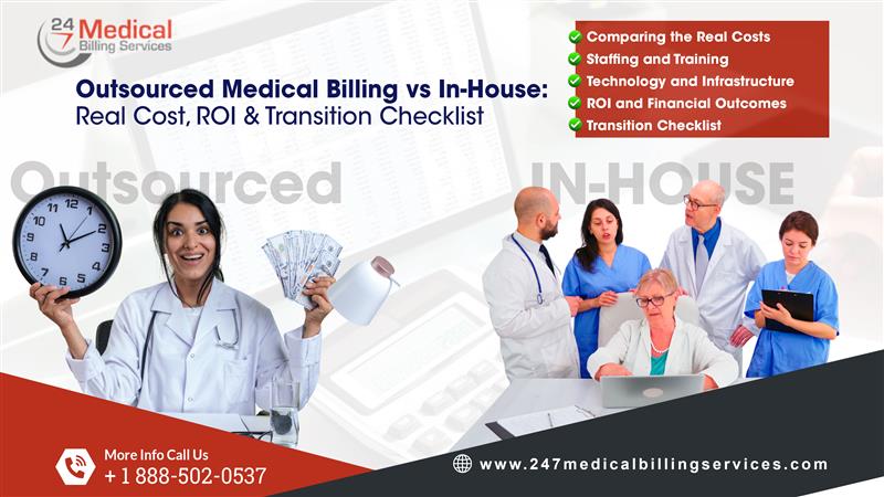 Outsourced Medical Billing vs In-House: Real Cost, ROI & Transition Checklist